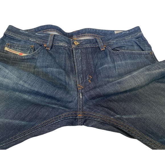 DIESEL / MEN JEANS / THAVAR / 36X32 / WASH 0842N / SLIM SKINNY - Picture 3 of 6